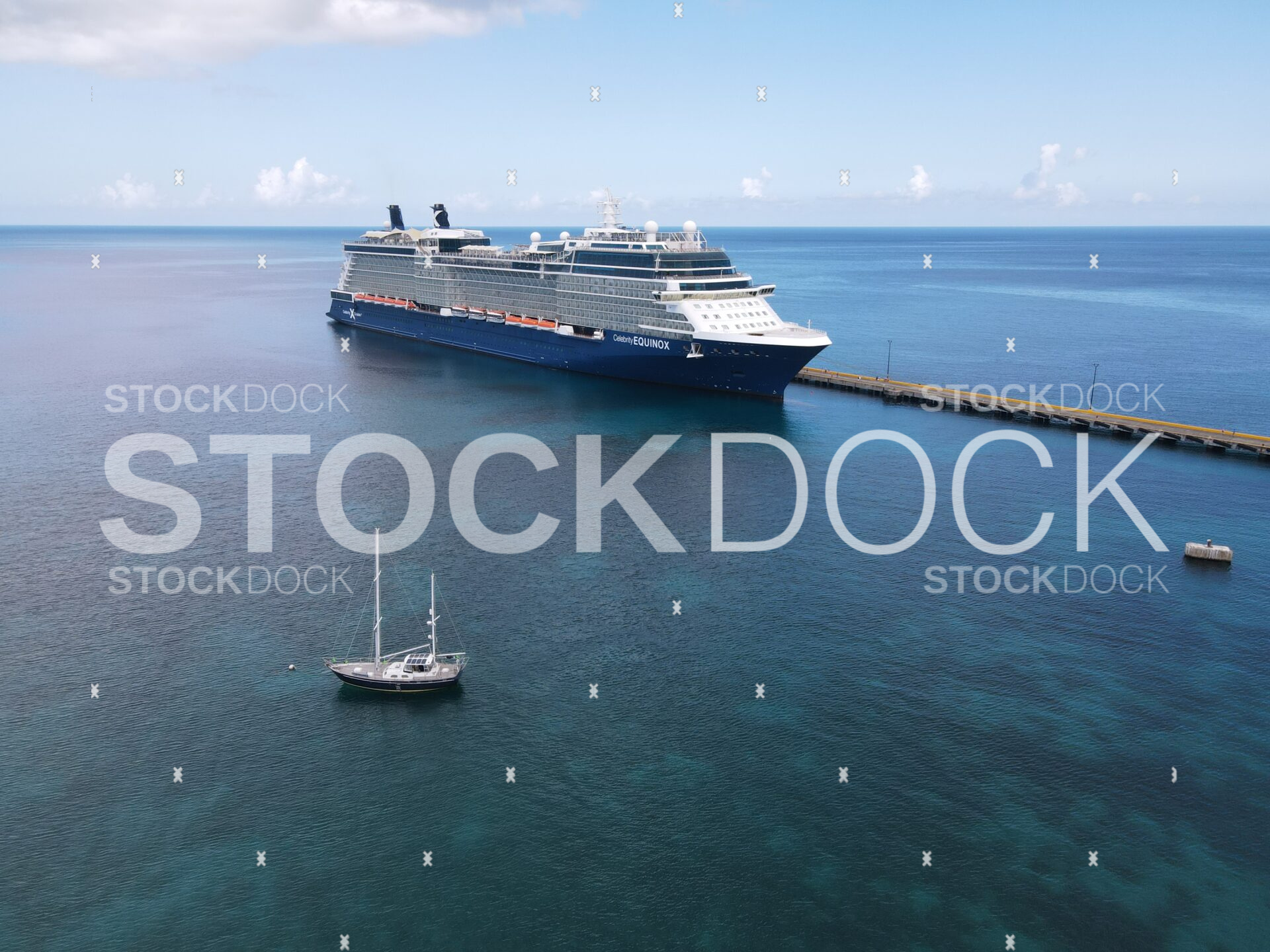Cruise ship close up