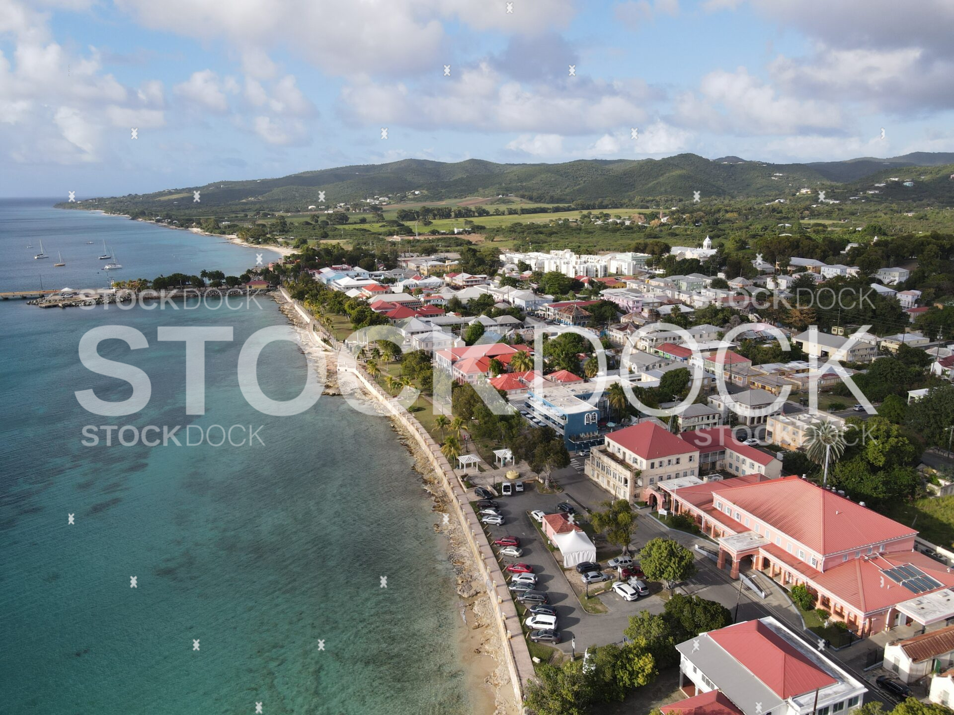 Frederiksted town and waterfront