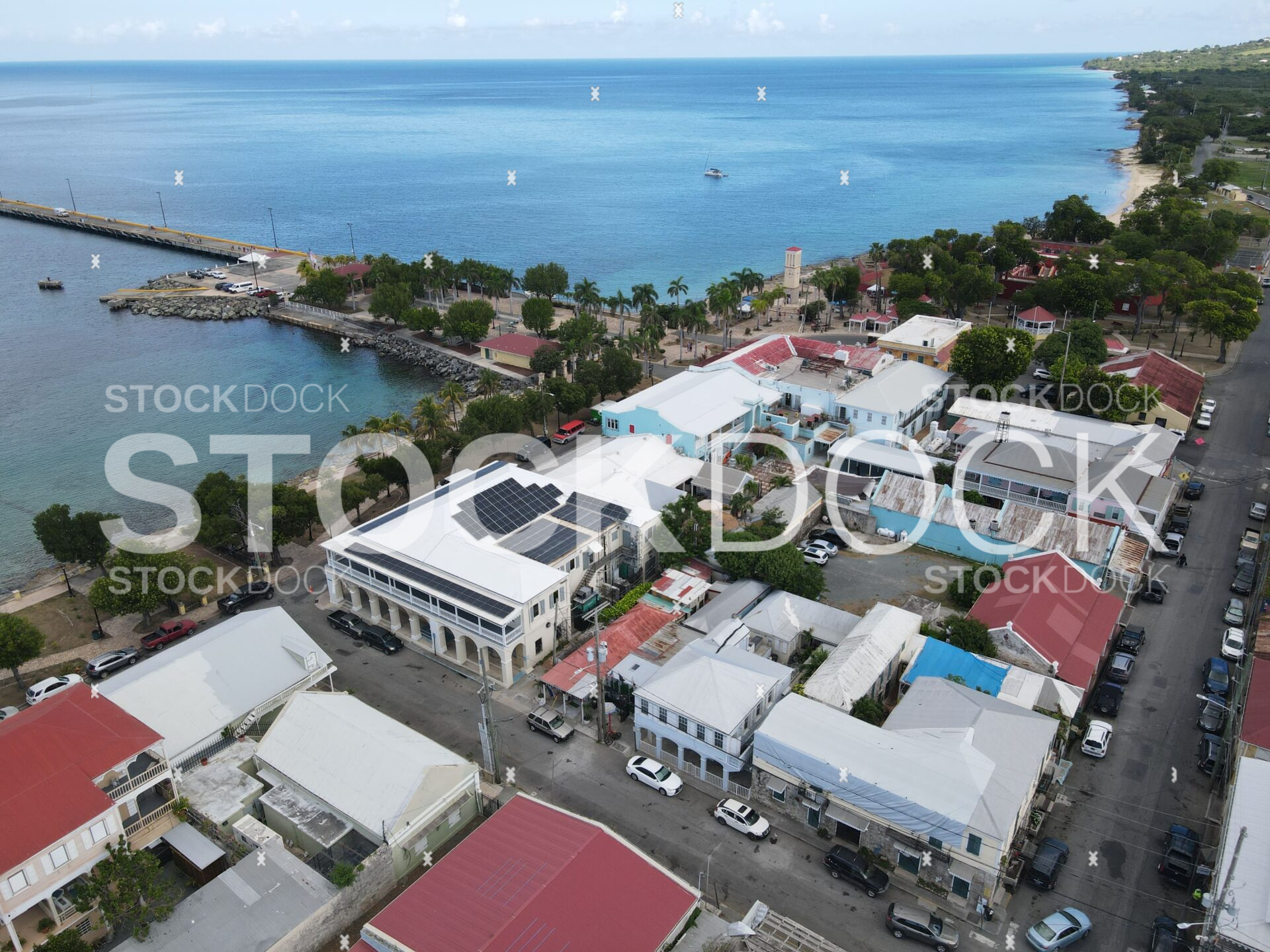 Frederiksted harbor close up