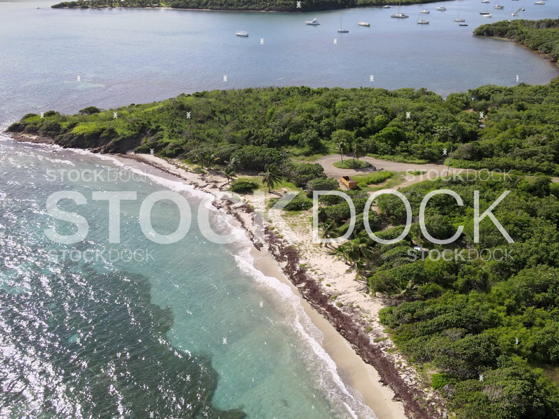 Salt River Beach on a sunny day