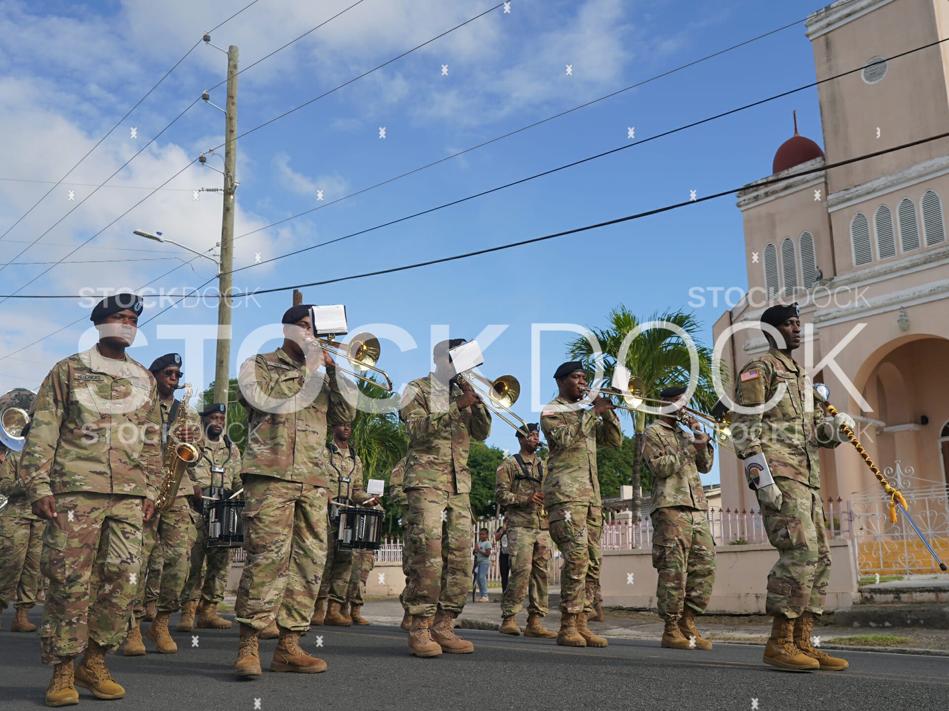 National Guard Marching