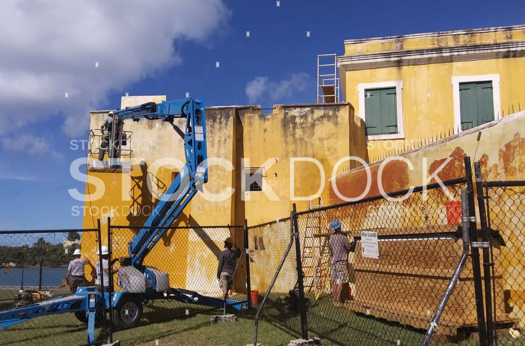 Fort Christiansvearn Painting