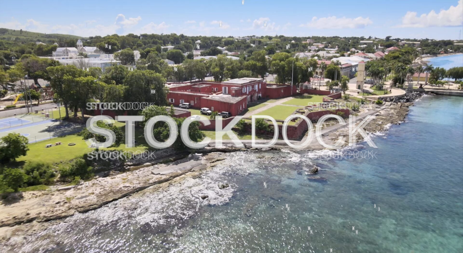 Fort Frederik North Wall