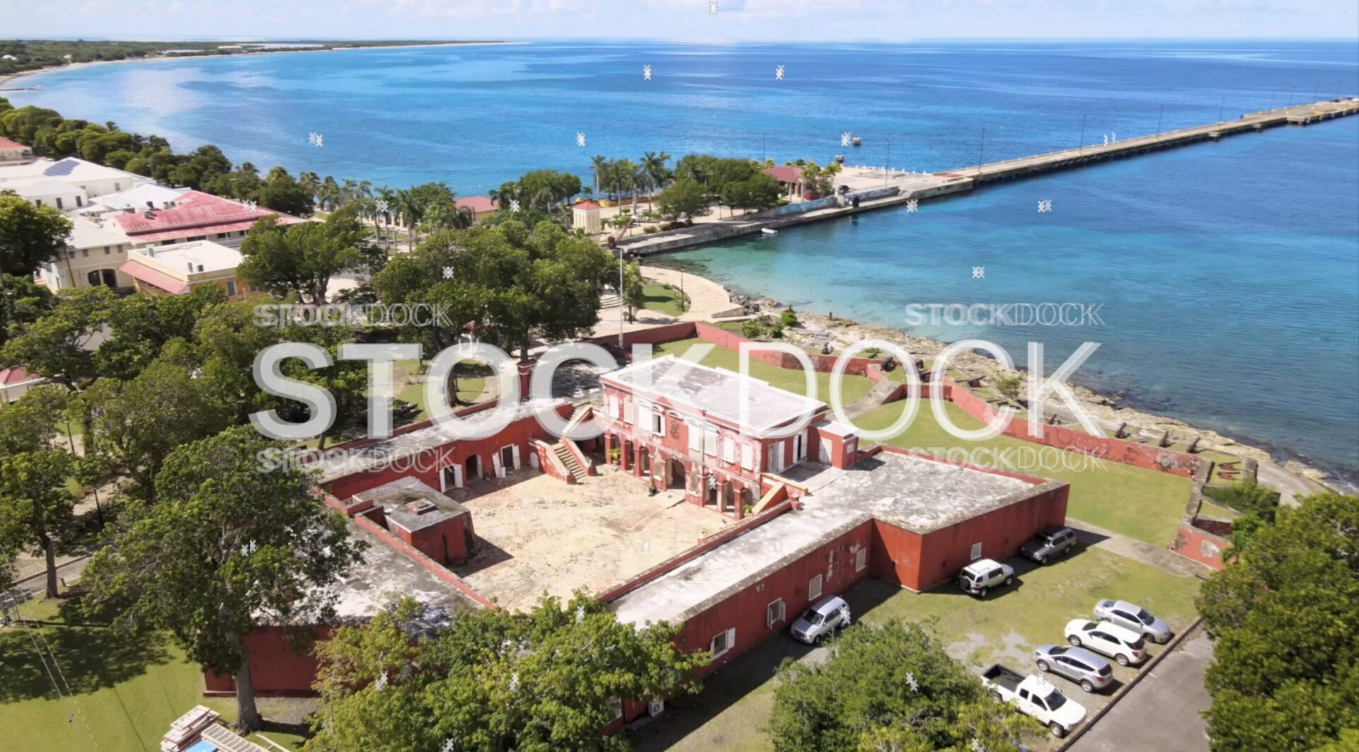 Fort Frederik from east