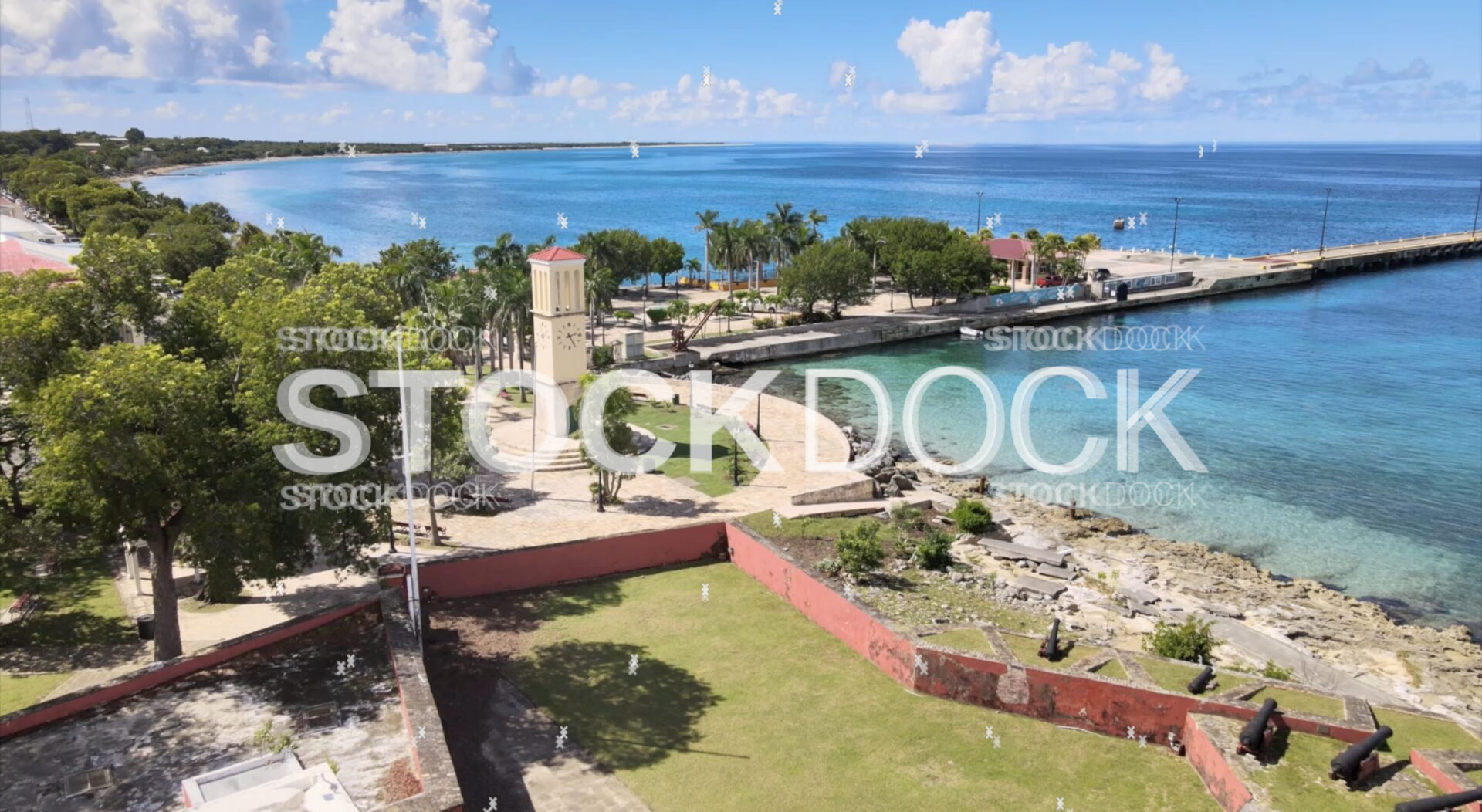 Fort Frederik ocean views