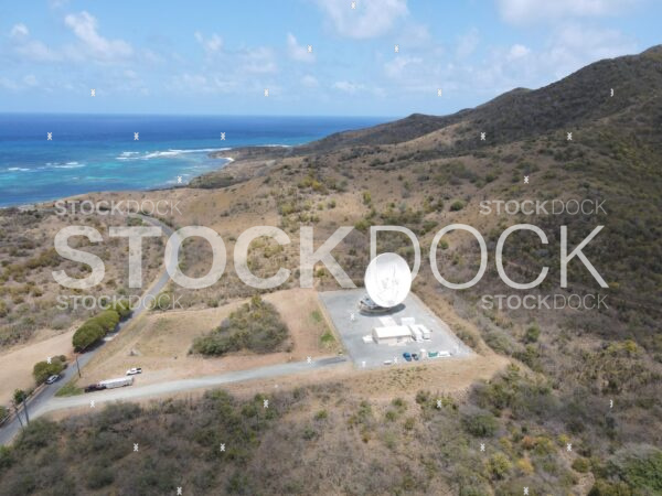 NRAO Satellite Dish stock photo