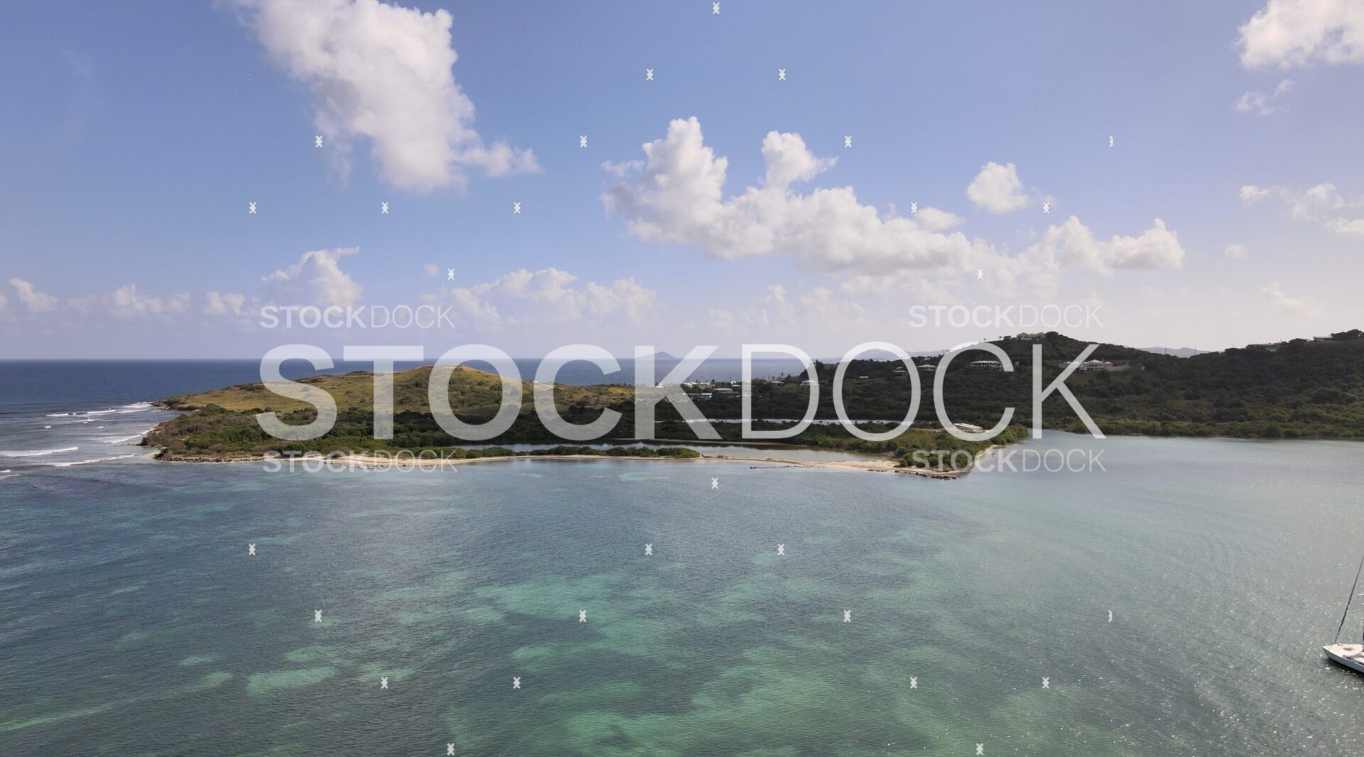 Salt River St. Croix stock photo