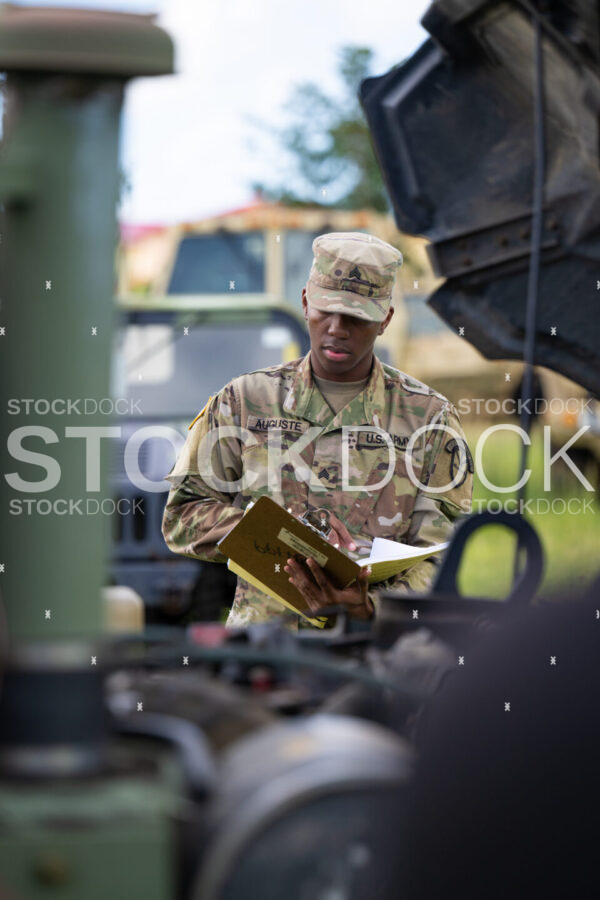 VI National Guard Officer